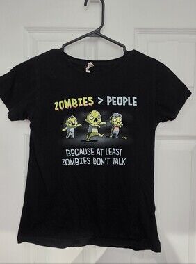 ​Live and Tell | "Zombies > People" Graphic Tee - Small